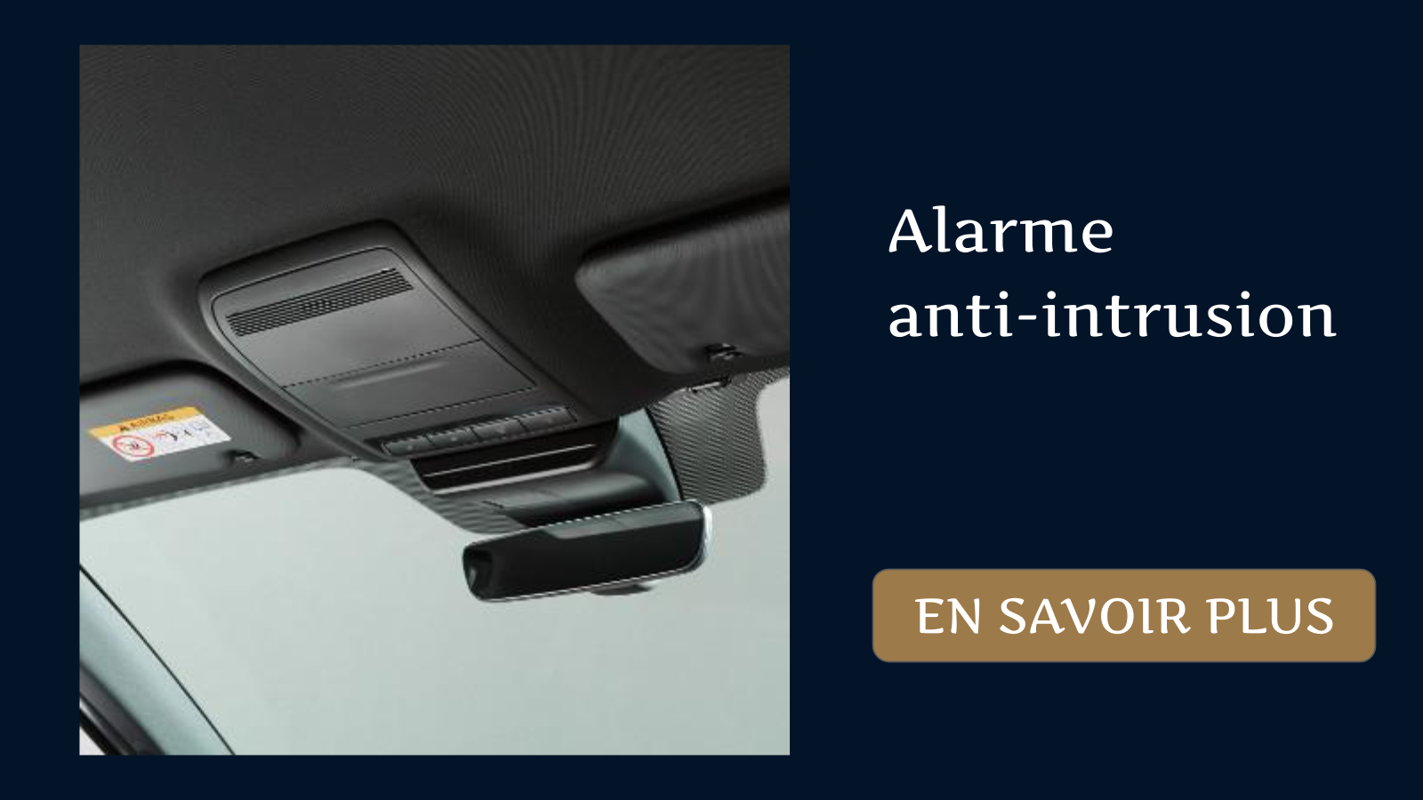 Alarme anti-intrusion